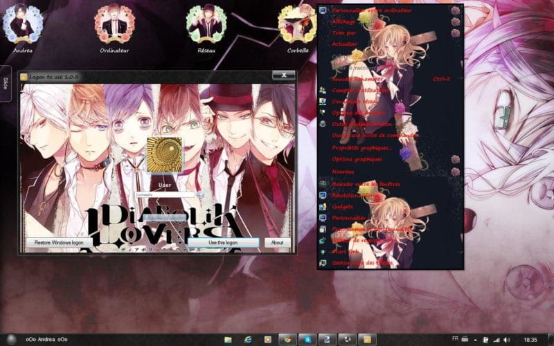 万圣节送你一个 魔鬼恋人 win7主题