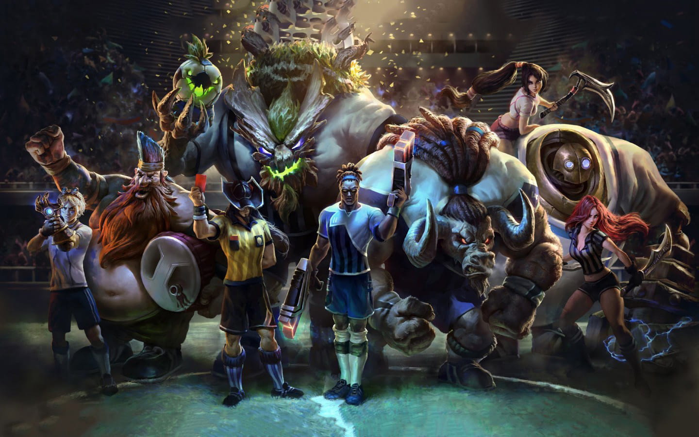 英雄联盟lol全英雄 高清电脑壁纸下载(1)