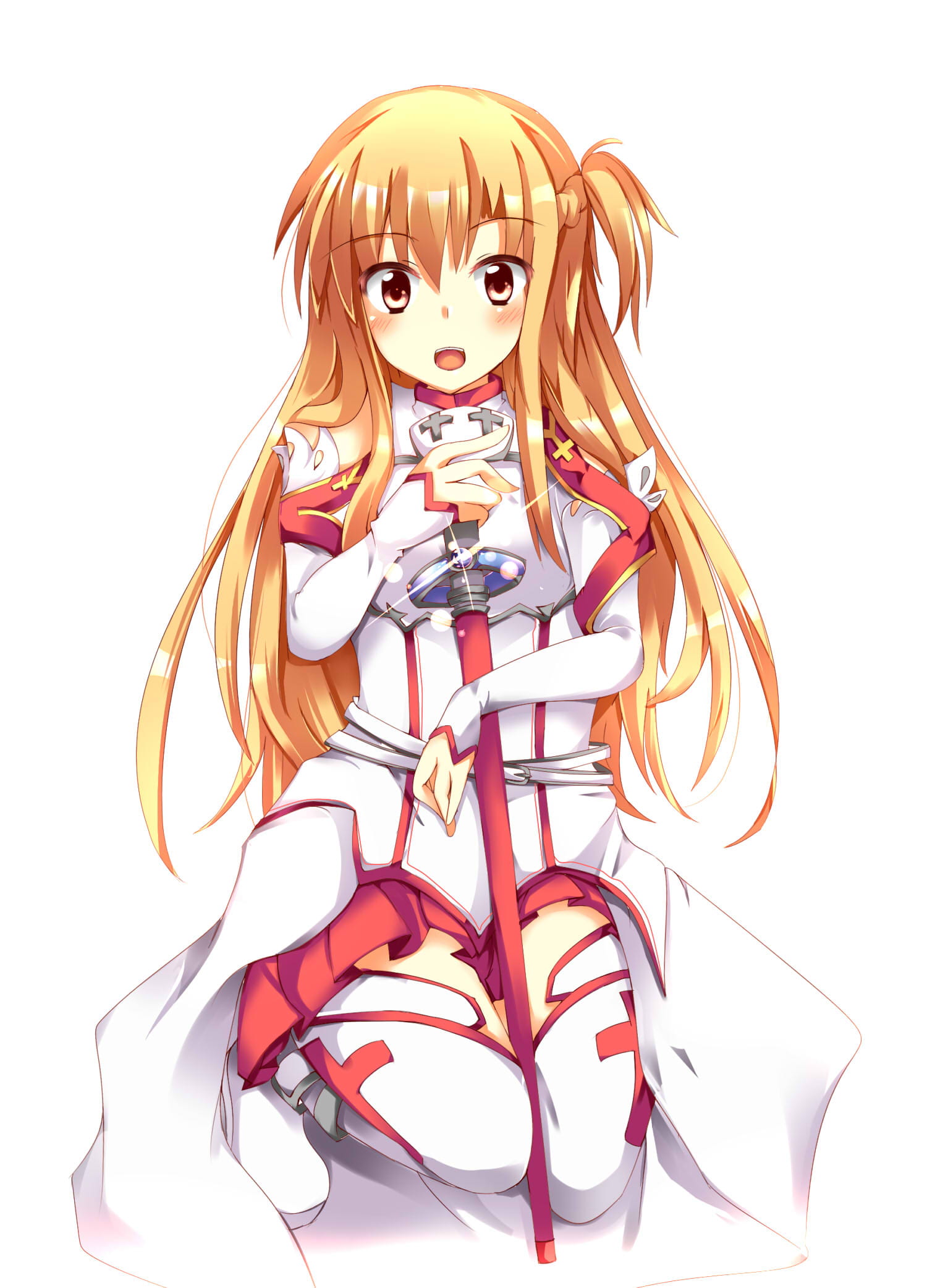 我会永远呆在桐人身边 亚丝娜手机壁纸(1)