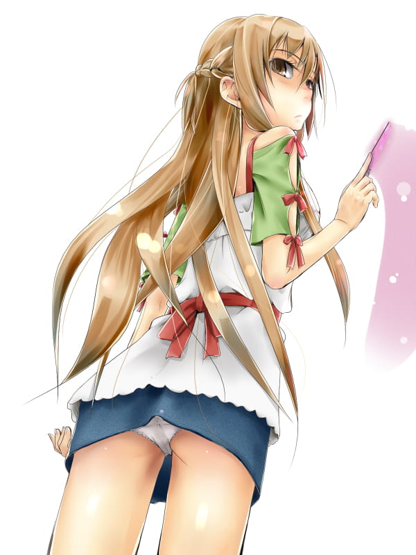 我会永远呆在桐人身边 亚丝娜手机壁纸(1)