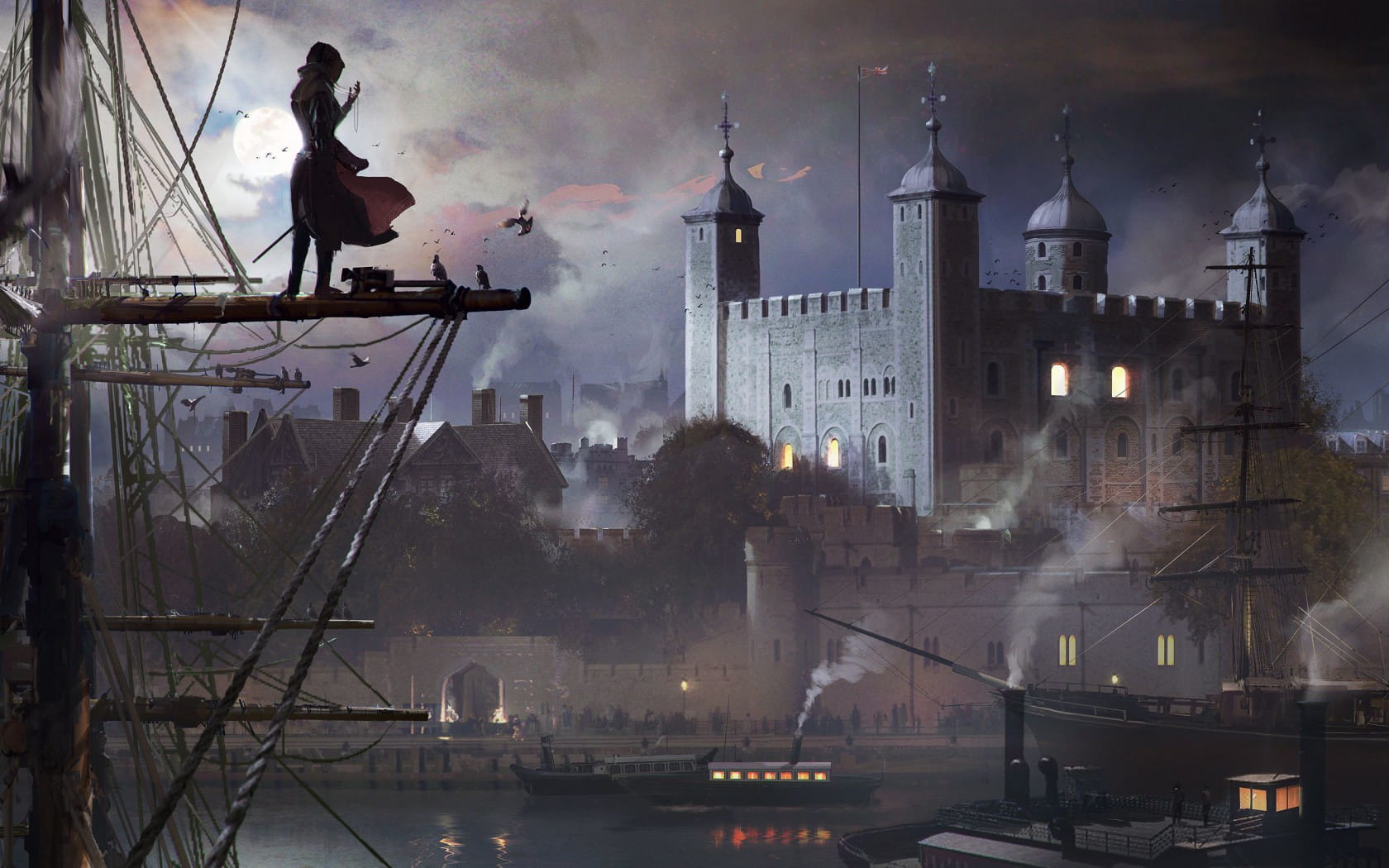 大型单机游戏 刺客信条 电脑壁纸下载