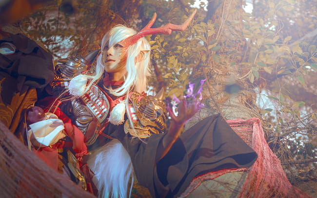 网易阴阳师 茨木童子COS罗生门之鬼