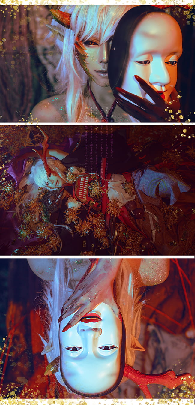 网易阴阳师 茨木童子COS罗生门之鬼