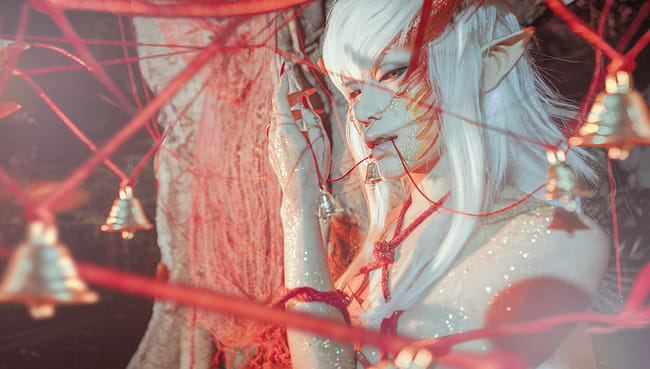 网易阴阳师 茨木童子COS罗生门之鬼