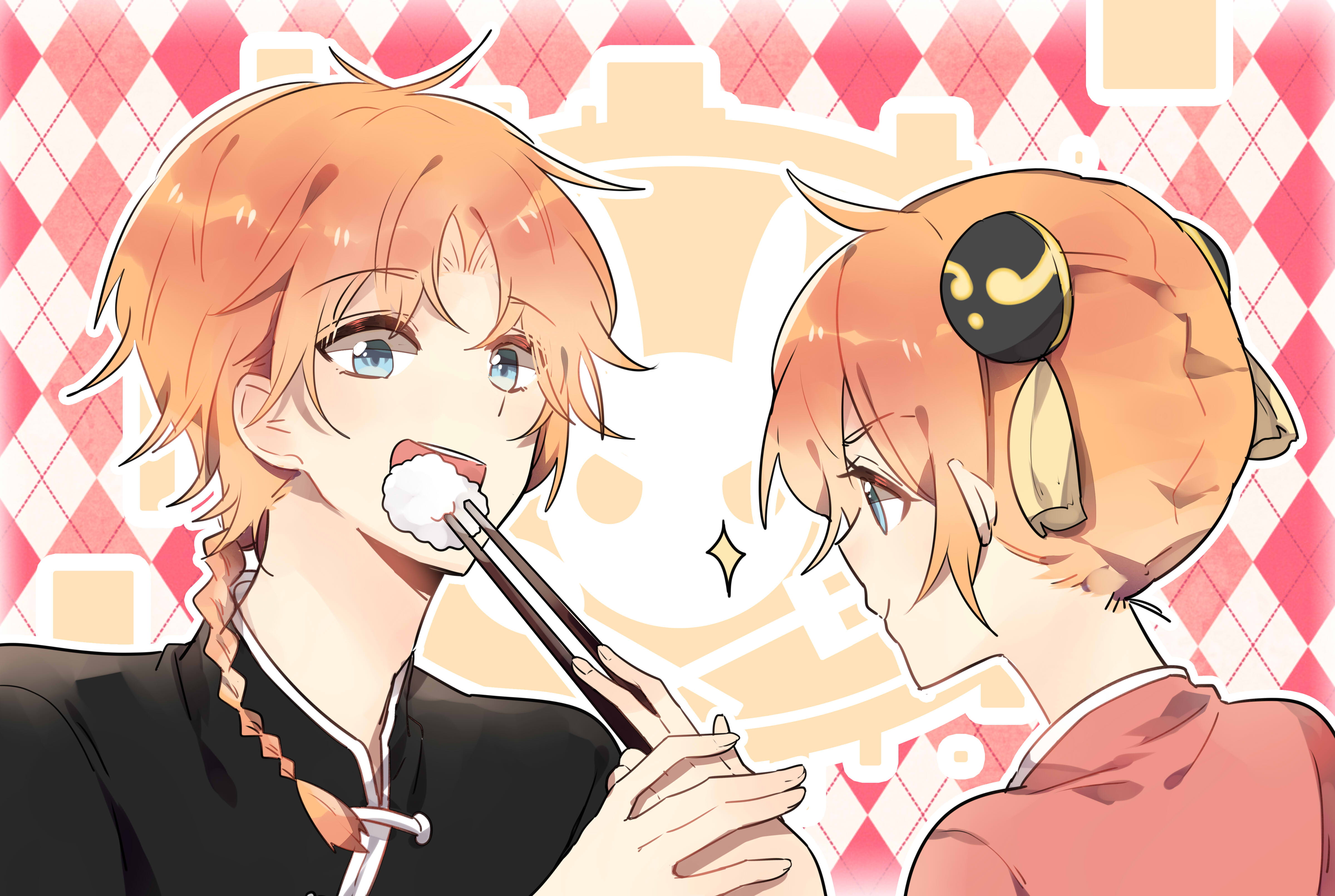 夜兔族兄妹 银魂 安卓主题