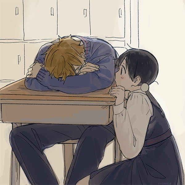 温和的狗粮  玉子市场情侣款手机壁纸