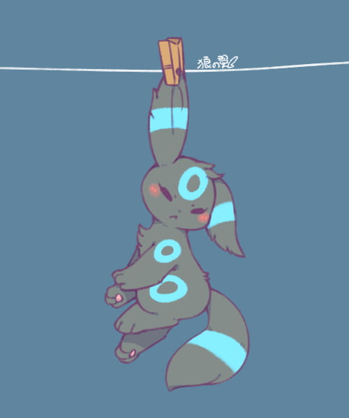 除了晒被子还能晒萌宠 伊布手机壁纸下载