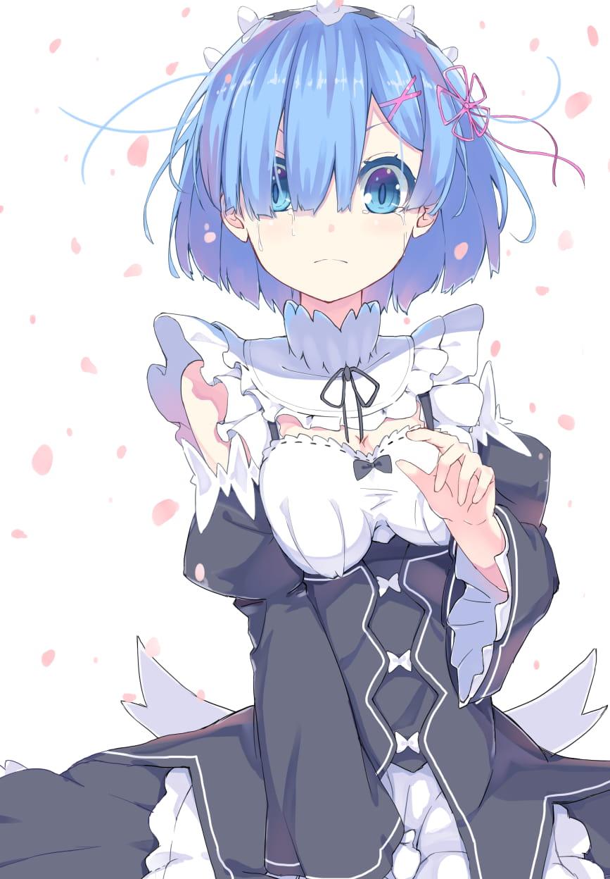 蕾姆党头顶青天 蕾姆最新本子图手机壁纸下载