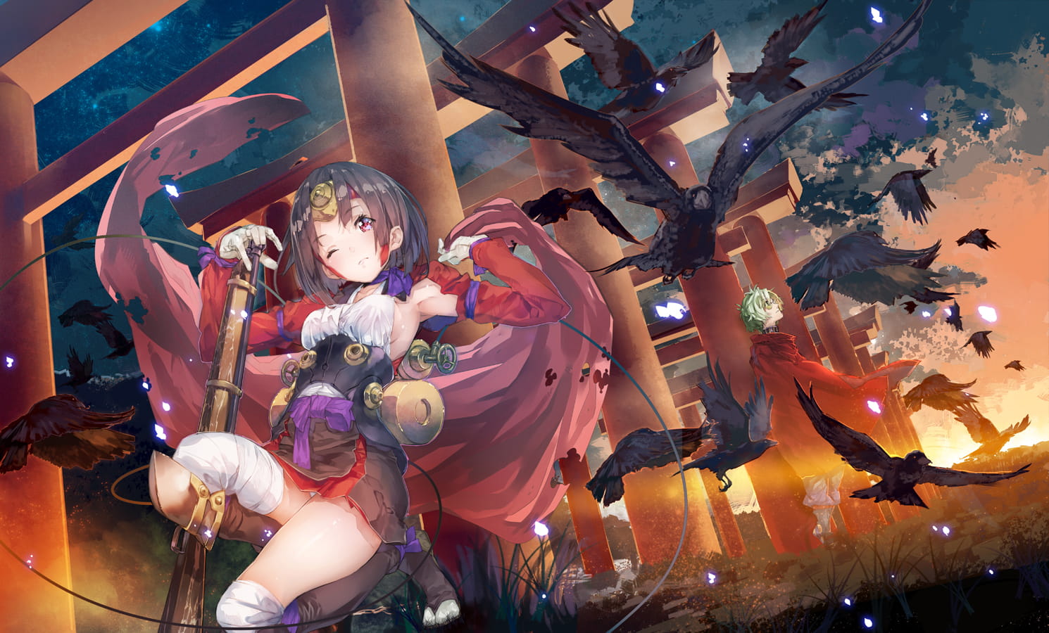 六根清净 甲铁城 无名 高清动漫电脑壁纸下载