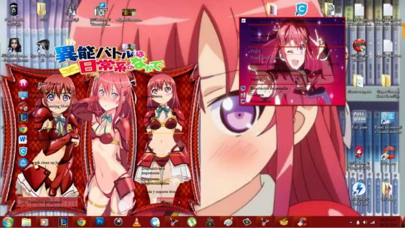 隐藏的宅女神崎灯代 日常系的异常战斗 win7主题