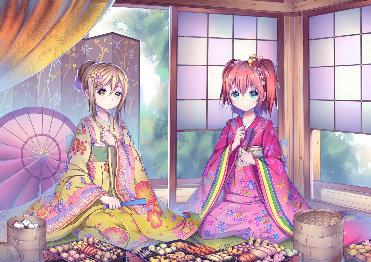 二次元旗袍少女电脑壁纸下载(1)