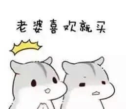 小仓鼠系列给老婆的表情包 好喜欢老婆