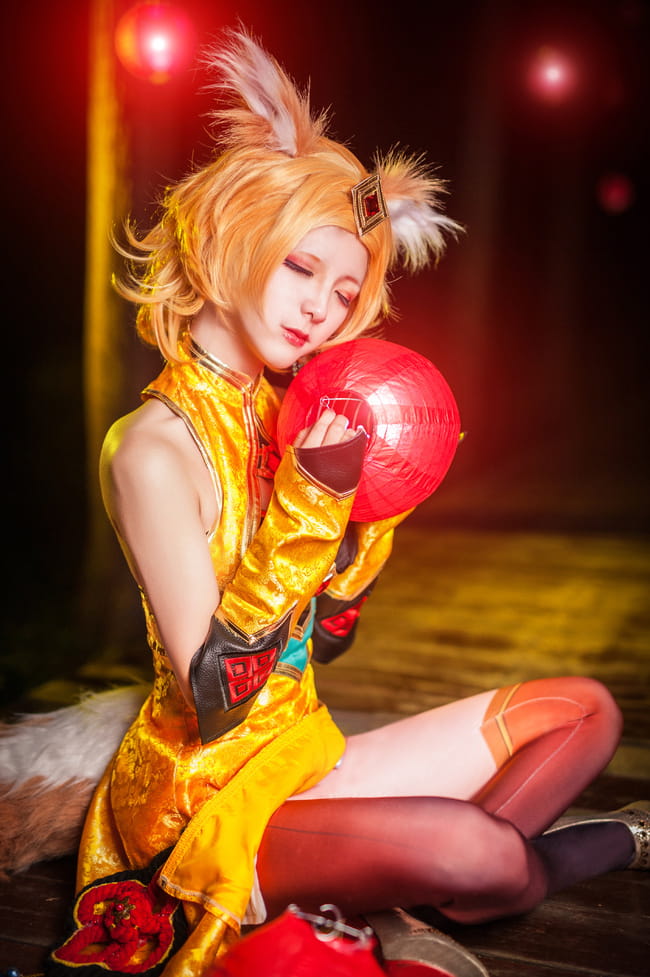 【授权】请尽情吩咐妲己 王者荣耀妲己COS