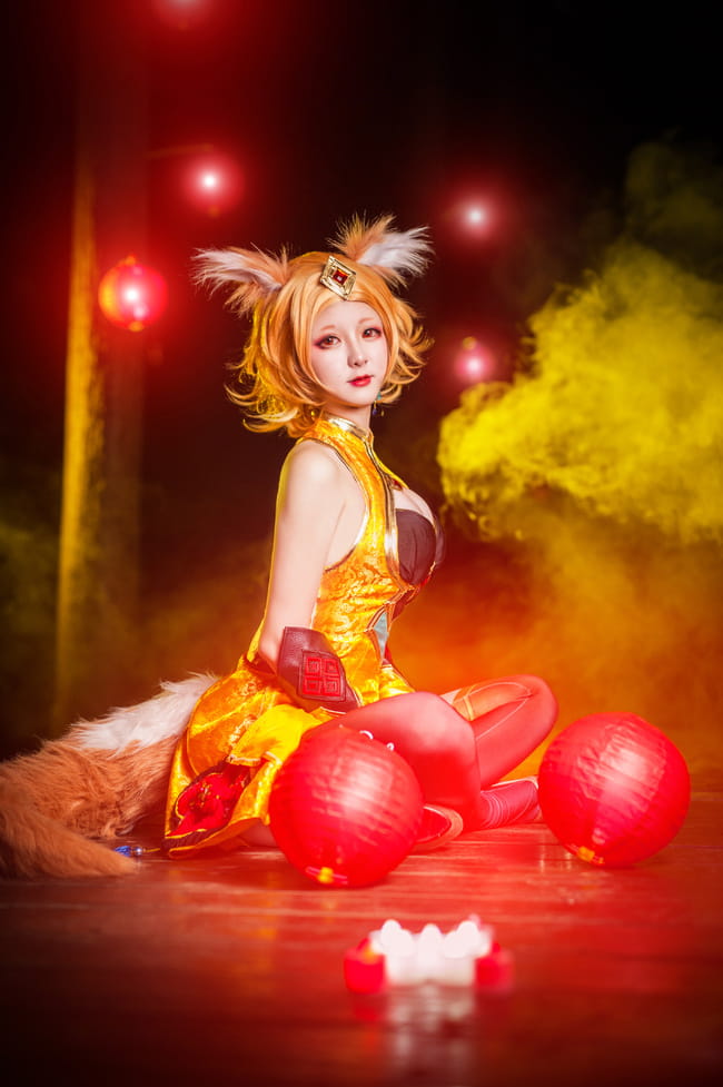 【授权】请尽情吩咐妲己 王者荣耀妲己COS