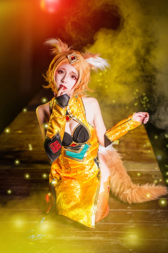 【授权】请尽情吩咐妲己 王者荣耀妲己COS