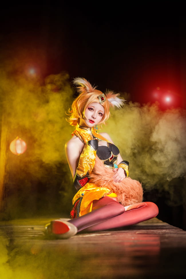 【授权】请尽情吩咐妲己 王者荣耀妲己COS