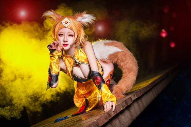 【授权】请尽情吩咐妲己 王者荣耀妲己COS