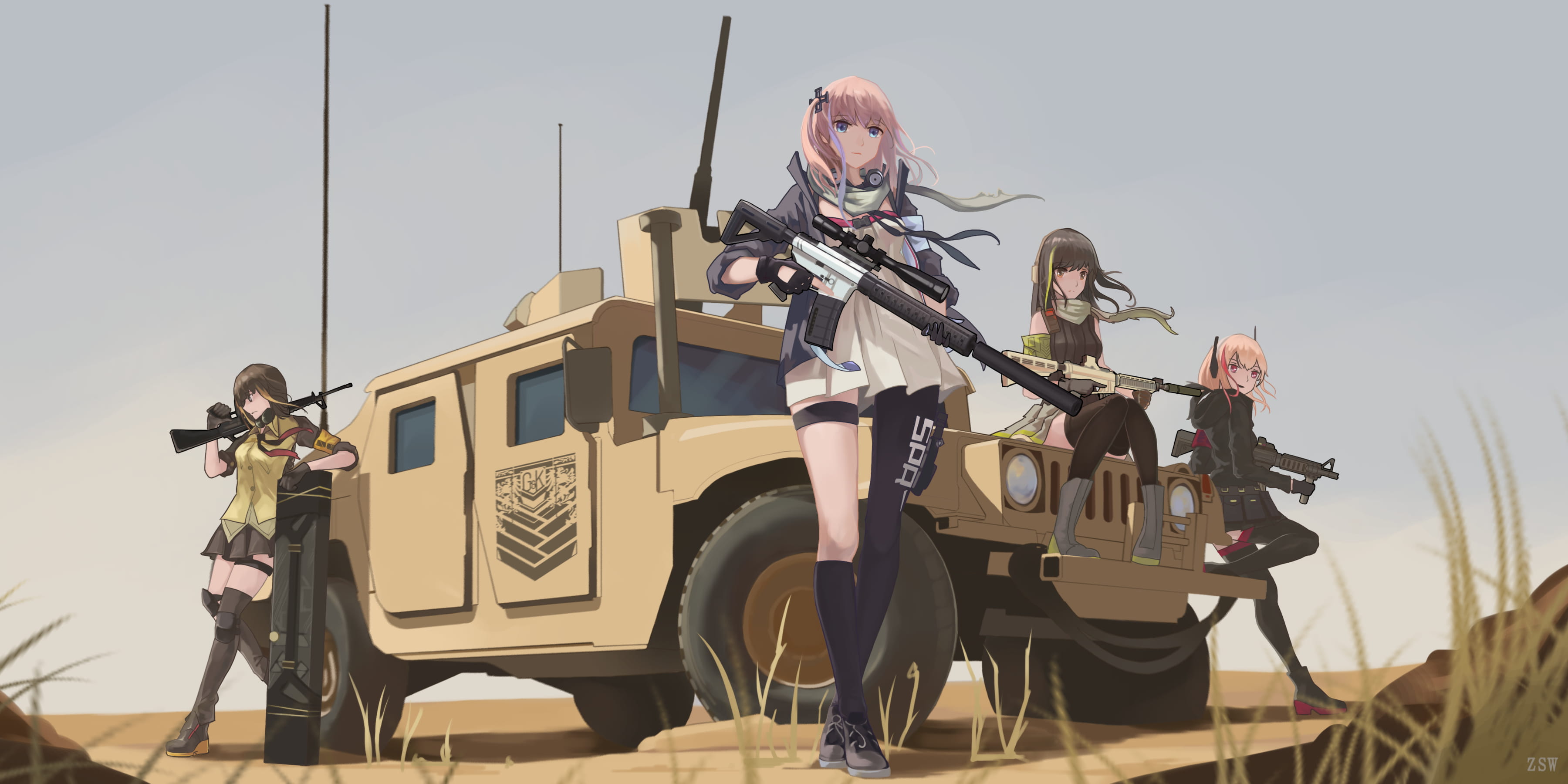 武装抢娘游戏 少女前线 电脑桌面壁纸下载