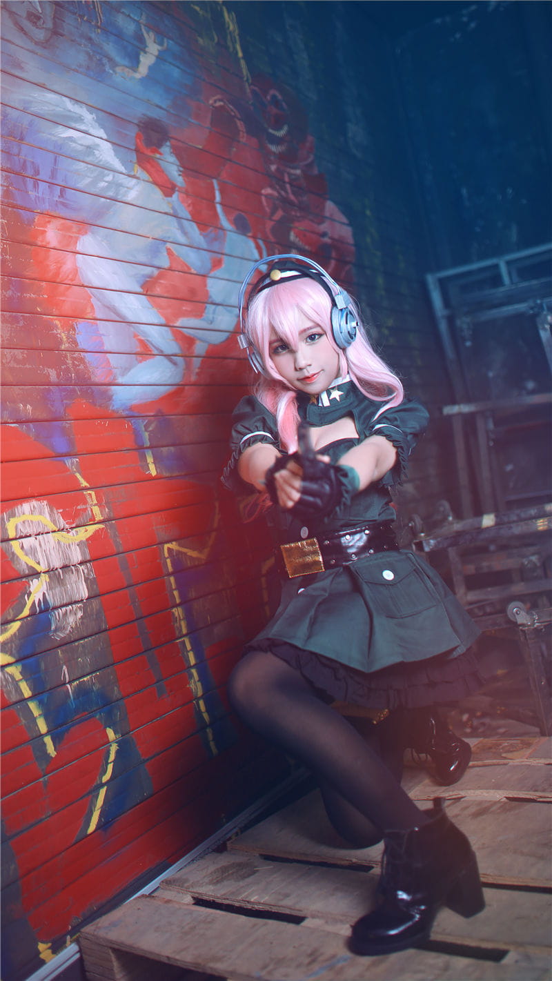 【授权】超级索尼子 军装索尼子cos正片