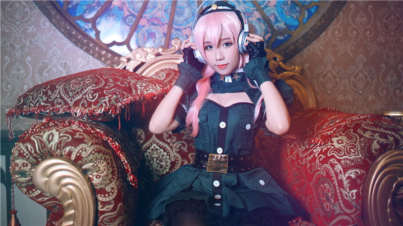 【授权】超级索尼子 军装索尼子cos正片