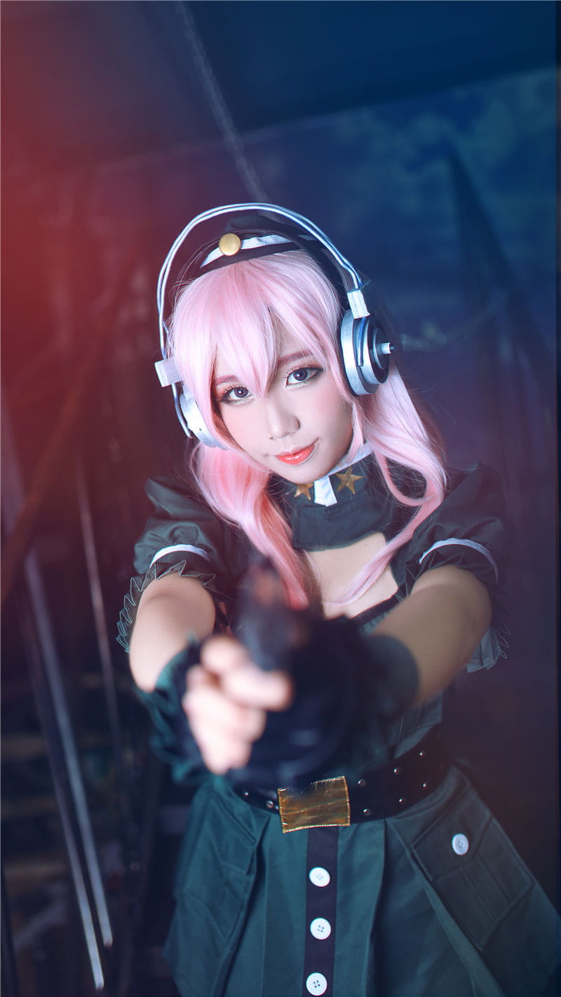 【授权】超级索尼子 军装索尼子cos正片