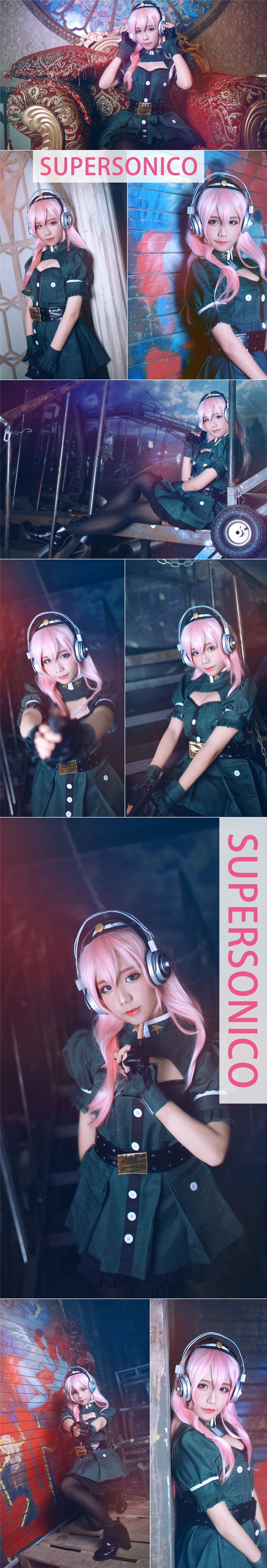 【授权】超级索尼子 军装索尼子cos正片