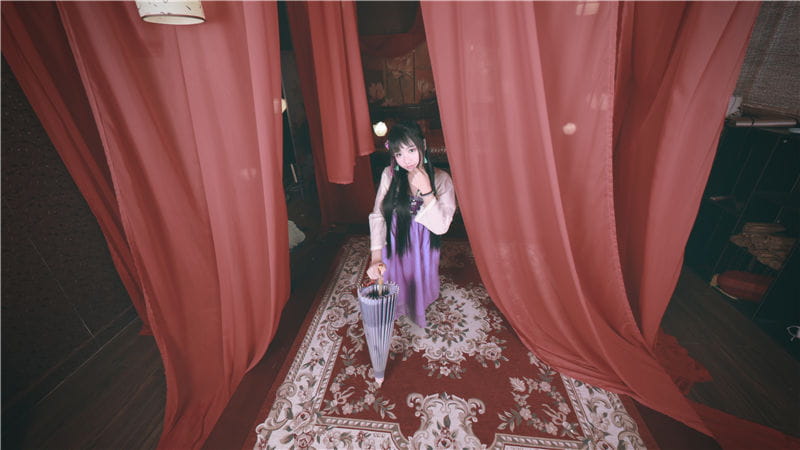 【授权】云容花颜金步摇 汉服私影正片