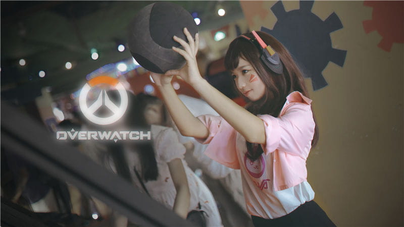 DV.a爱你哟 守望先锋同人 DV.a  COS