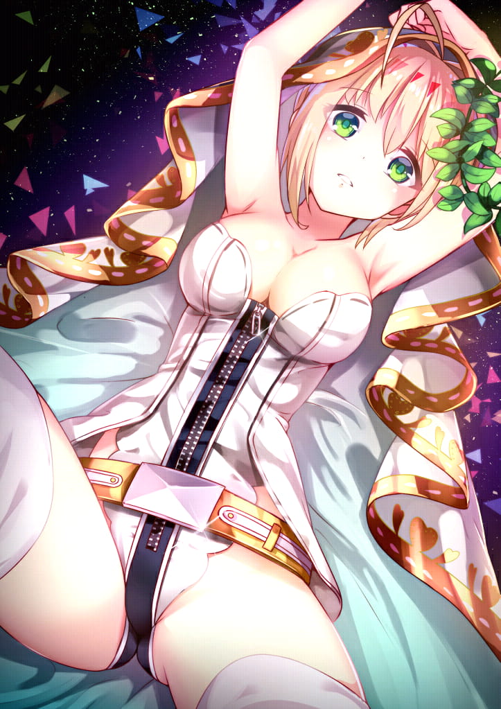 Fate 尼禄手机壁纸 红色魅惑席卷而来