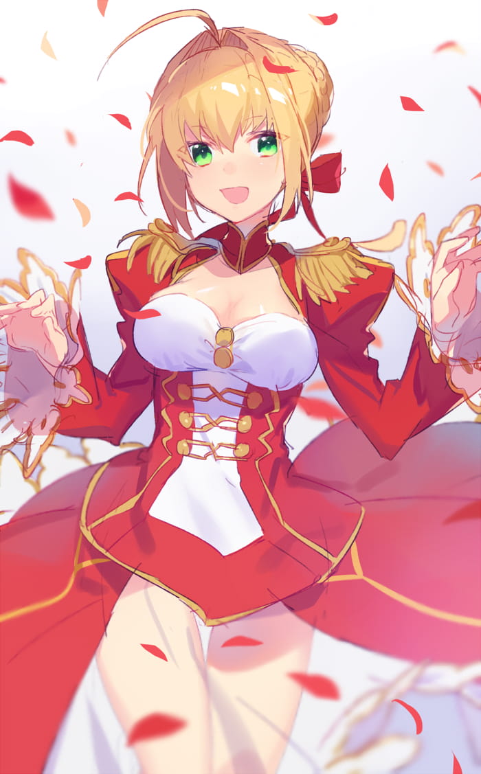 Fate 尼禄手机壁纸 红色魅惑席卷而来