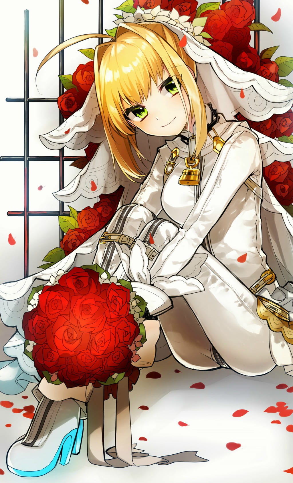 Fate 尼禄手机壁纸 红色魅惑席卷而来