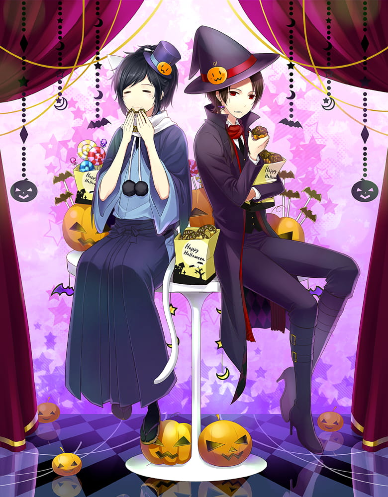 刀剑乱舞 冲田组cp手机壁纸精选