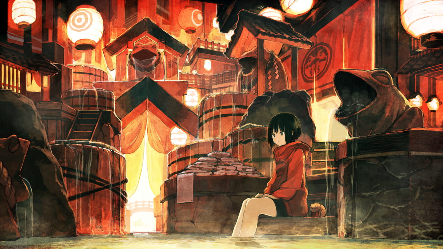 黄昏将至夜幕降临 唯美夜色电脑桌面壁纸