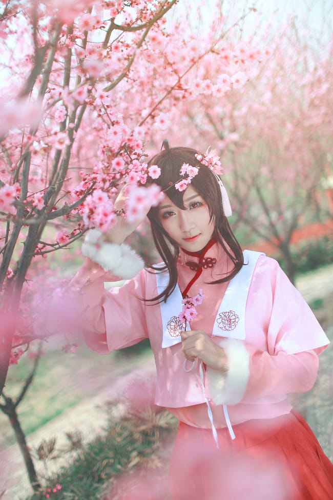 【授权】VOCALOID南北组 乐正绫&洛天依COS