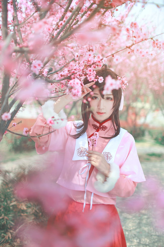 【授权】VOCALOID南北组 乐正绫&洛天依COS