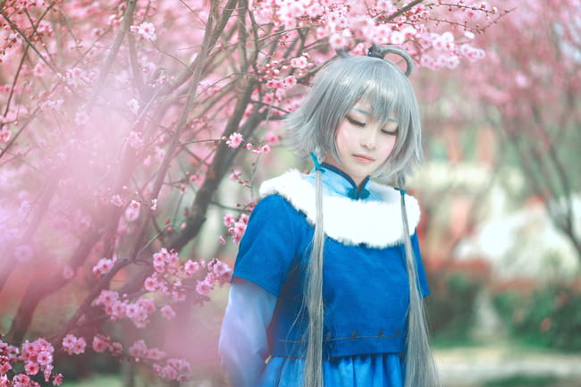 【授权】VOCALOID南北组 乐正绫&洛天依COS