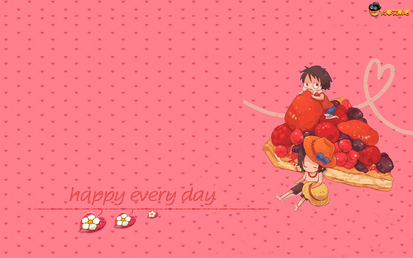 海贼王 火拳艾斯 高清电脑壁纸下载(1)