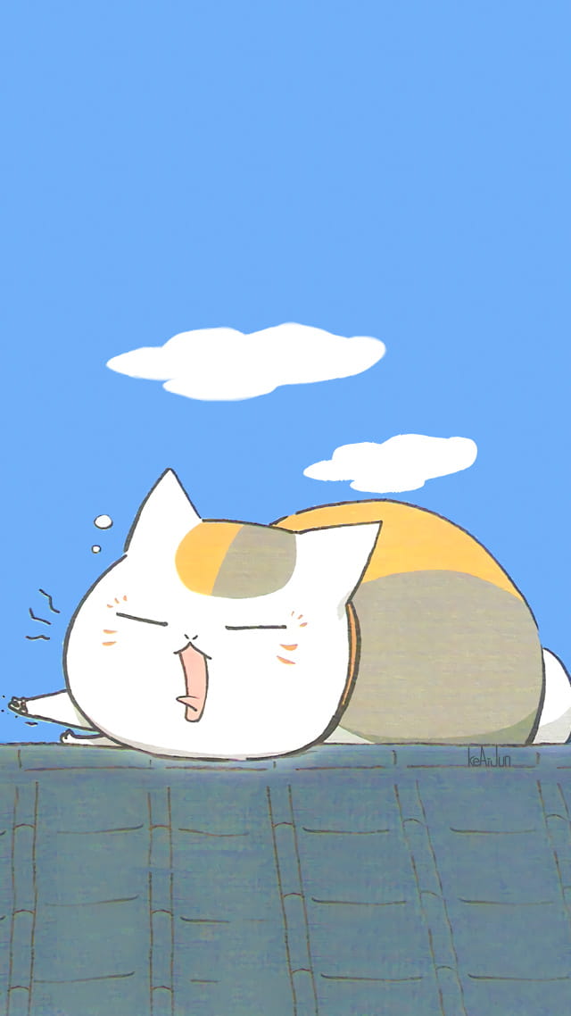 夏目友人帐喵喵猫老师 手机壁纸图集下载