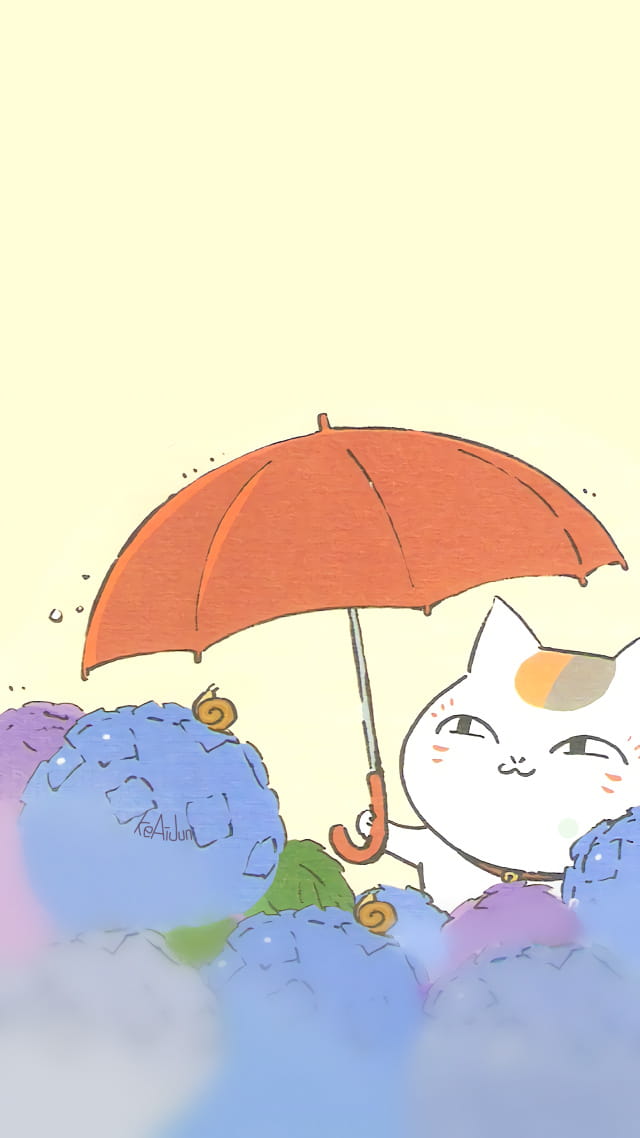 夏目友人帐喵喵猫老师 手机壁纸图集下载