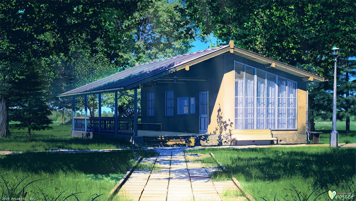 用心感受的美景 全景风景动漫壁纸(1)