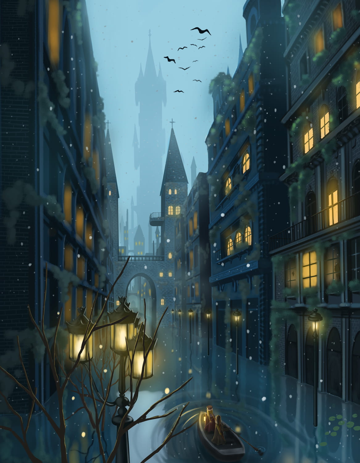 用心感受的美景 全景风景动漫壁纸(1)