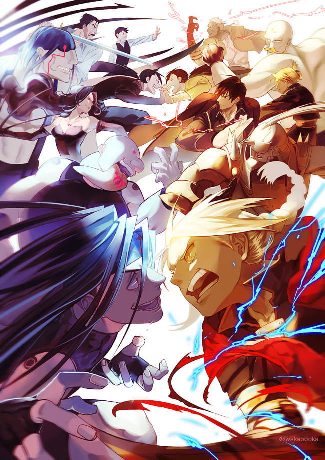 禁忌炼成 钢之炼金术师 手机壁纸