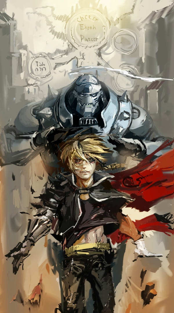 禁忌炼成 钢之炼金术师 手机壁纸