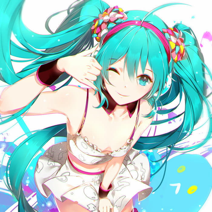 世界第一公主殿下 初音未来 qq头像