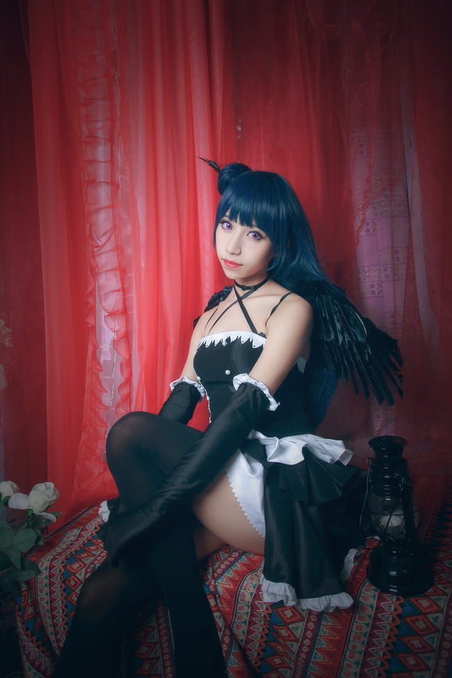 【授权】lovelive!sunshine!!津岛善子堕天使cos