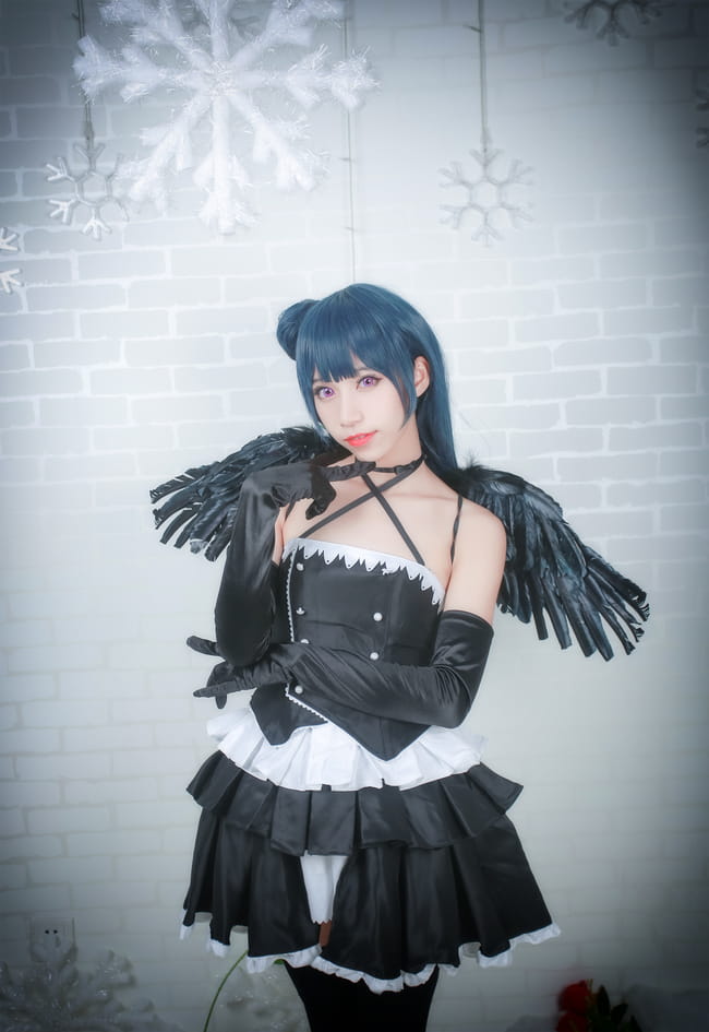 【授权】lovelive!sunshine!!津岛善子堕天使cos