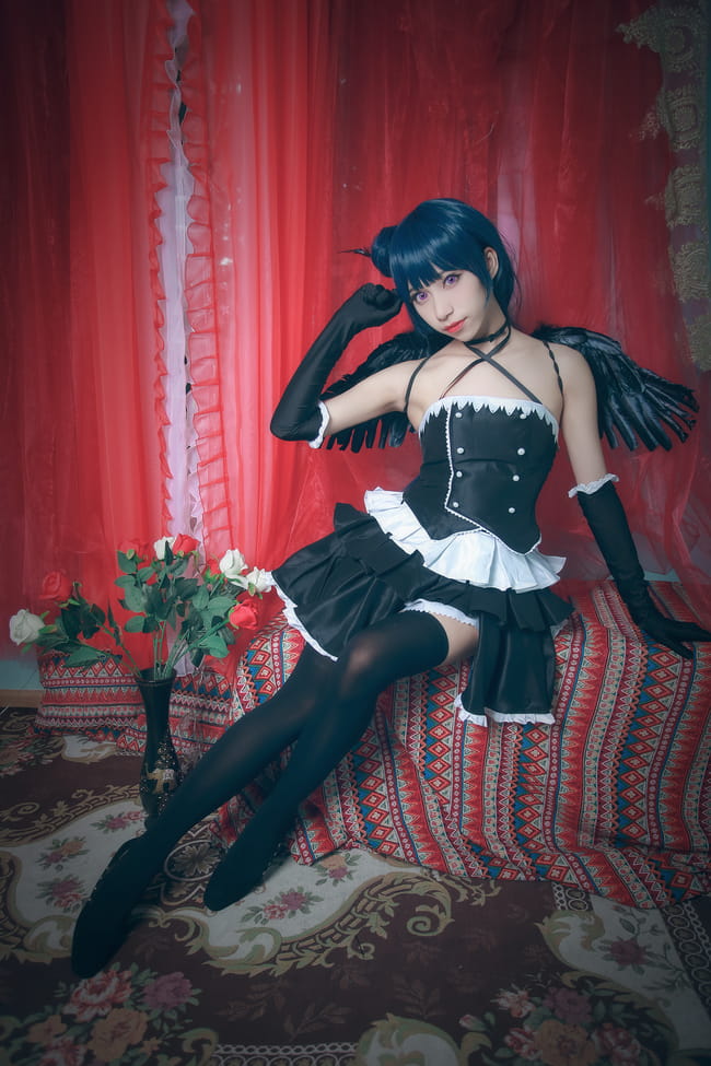 【授权】lovelive!sunshine!!津岛善子堕天使cos