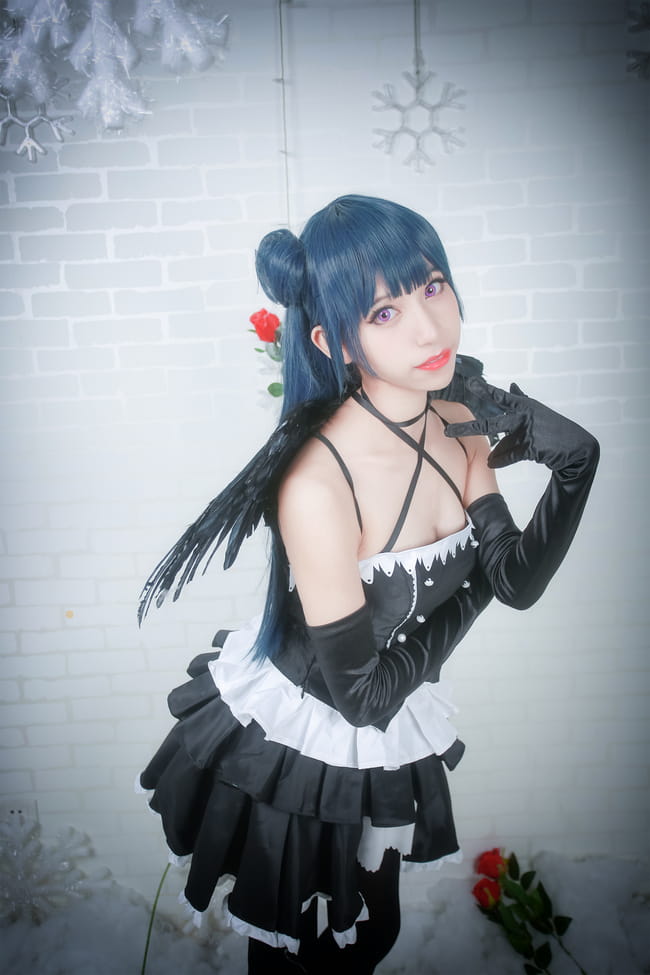 【授权】lovelive!sunshine!!津岛善子堕天使cos