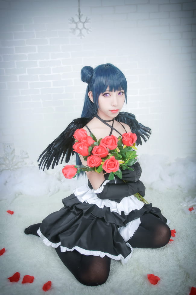 【授权】lovelive!sunshine!!津岛善子堕天使cos