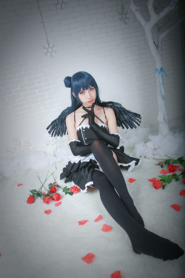 【授权】lovelive!sunshine!!津岛善子堕天使cos